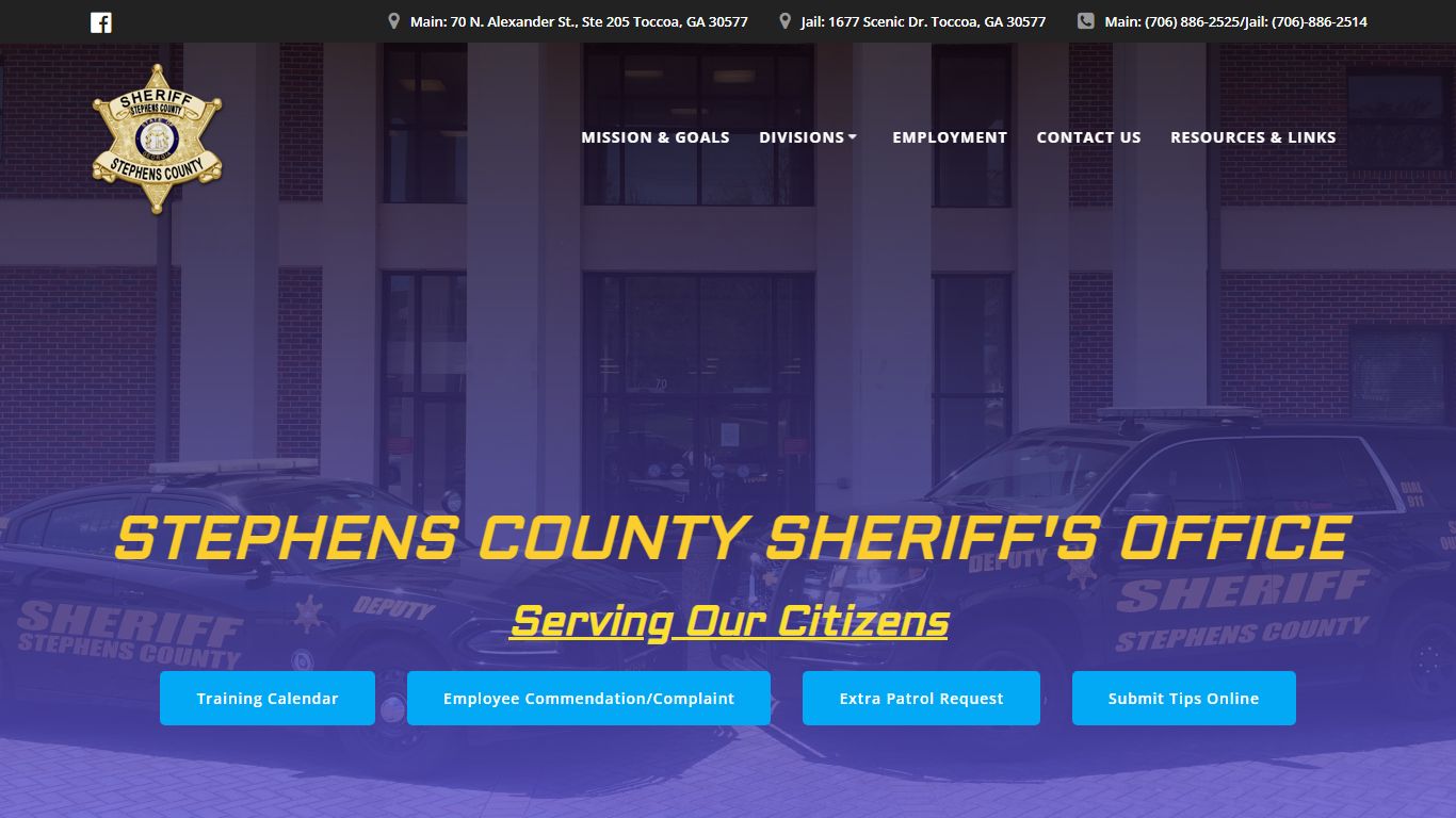 Stephens County Sheriffs Office – Serving our Citizens